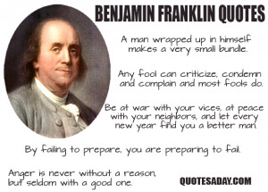 Benjamin Franklin Quotes
