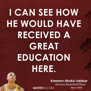 Kareem Abdul-Jabbar Quotes